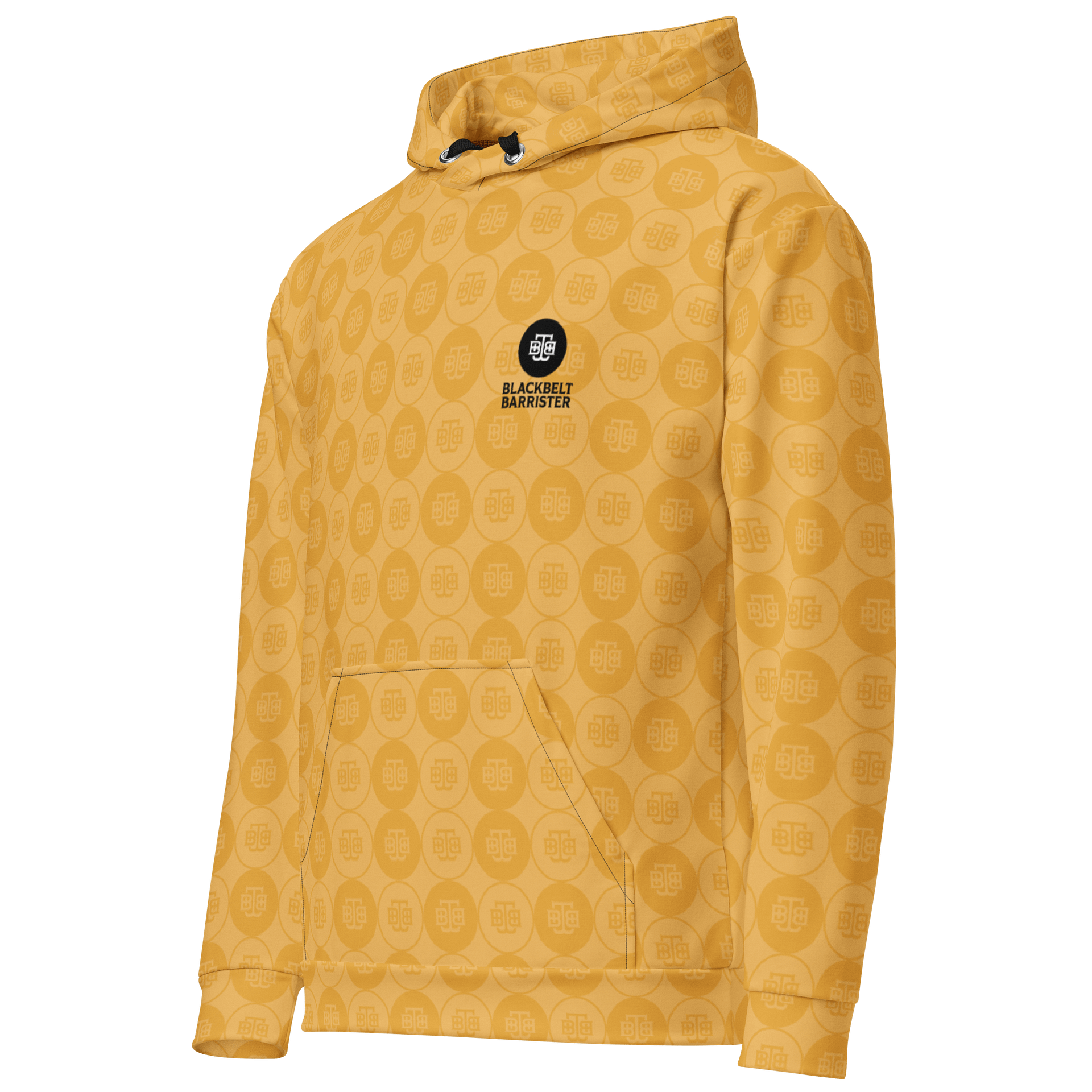 BBB All Over Print Yellow Hoodie product image (4)