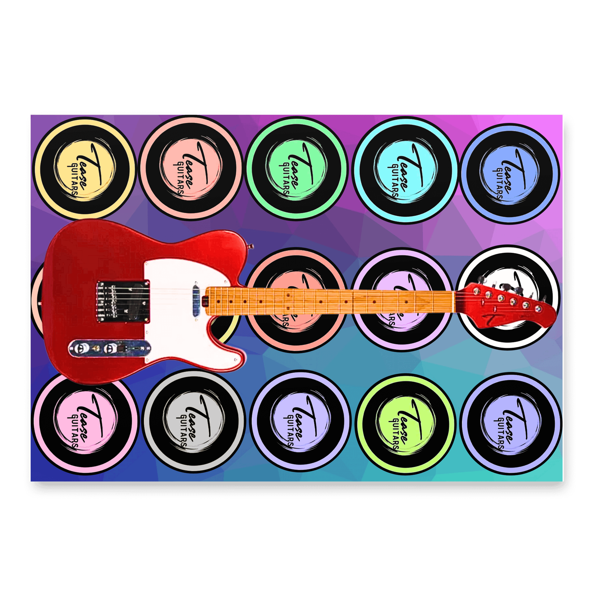 Tease Guitars Wrapping Paper product image (2)