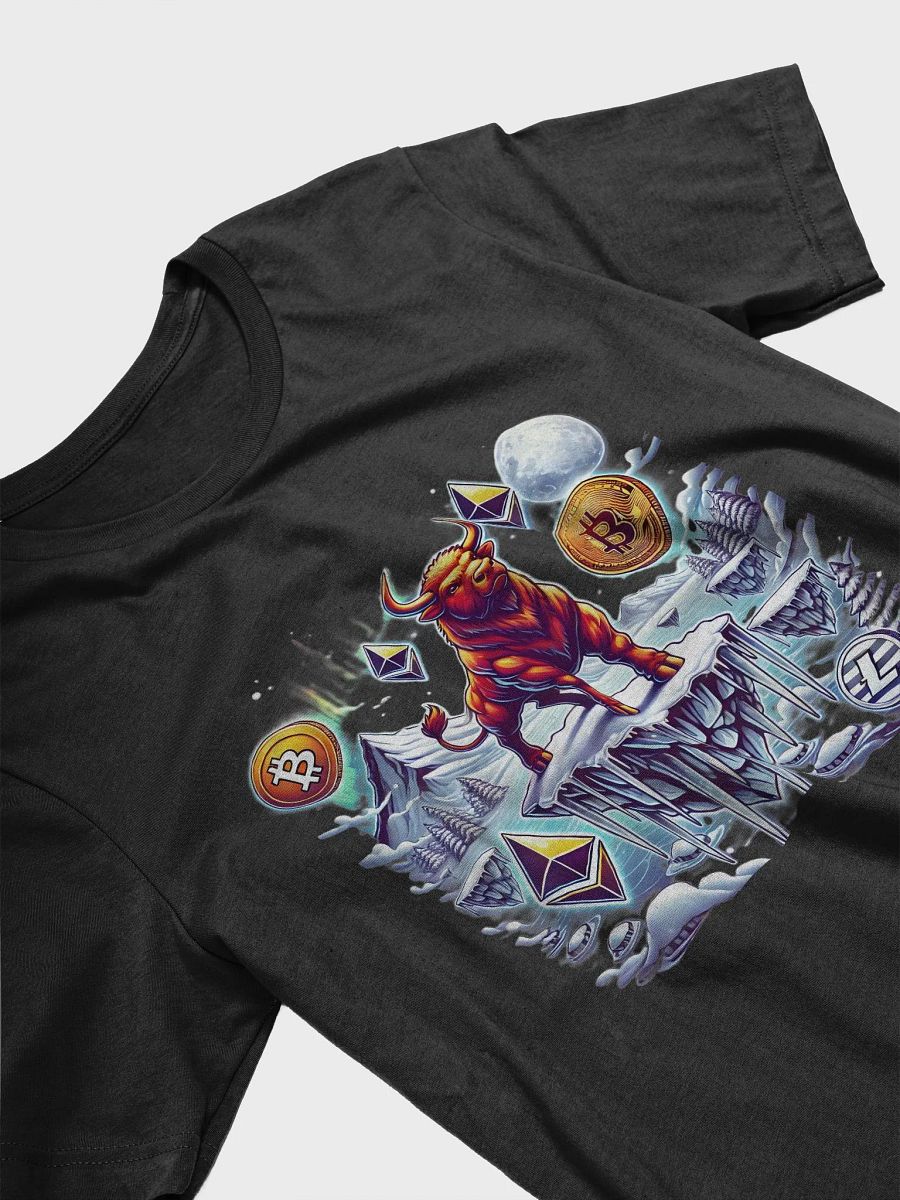 Bullish Blizzard Tee: Crypto on Ice product image (6)