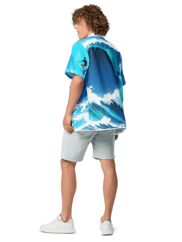 Surfer Hawaiian Shirt – Lightweight Summer Style product image (10)