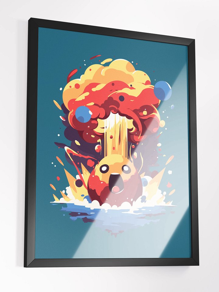 "Nukey" – 18″ x 24″ Framed Poster product image (2)