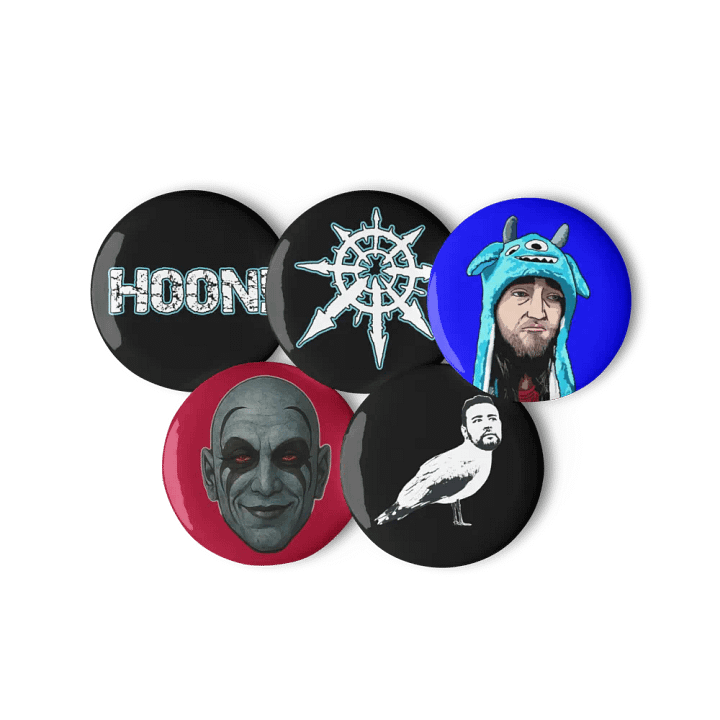 The Slam King Pin Badge Set 1 product image (3)