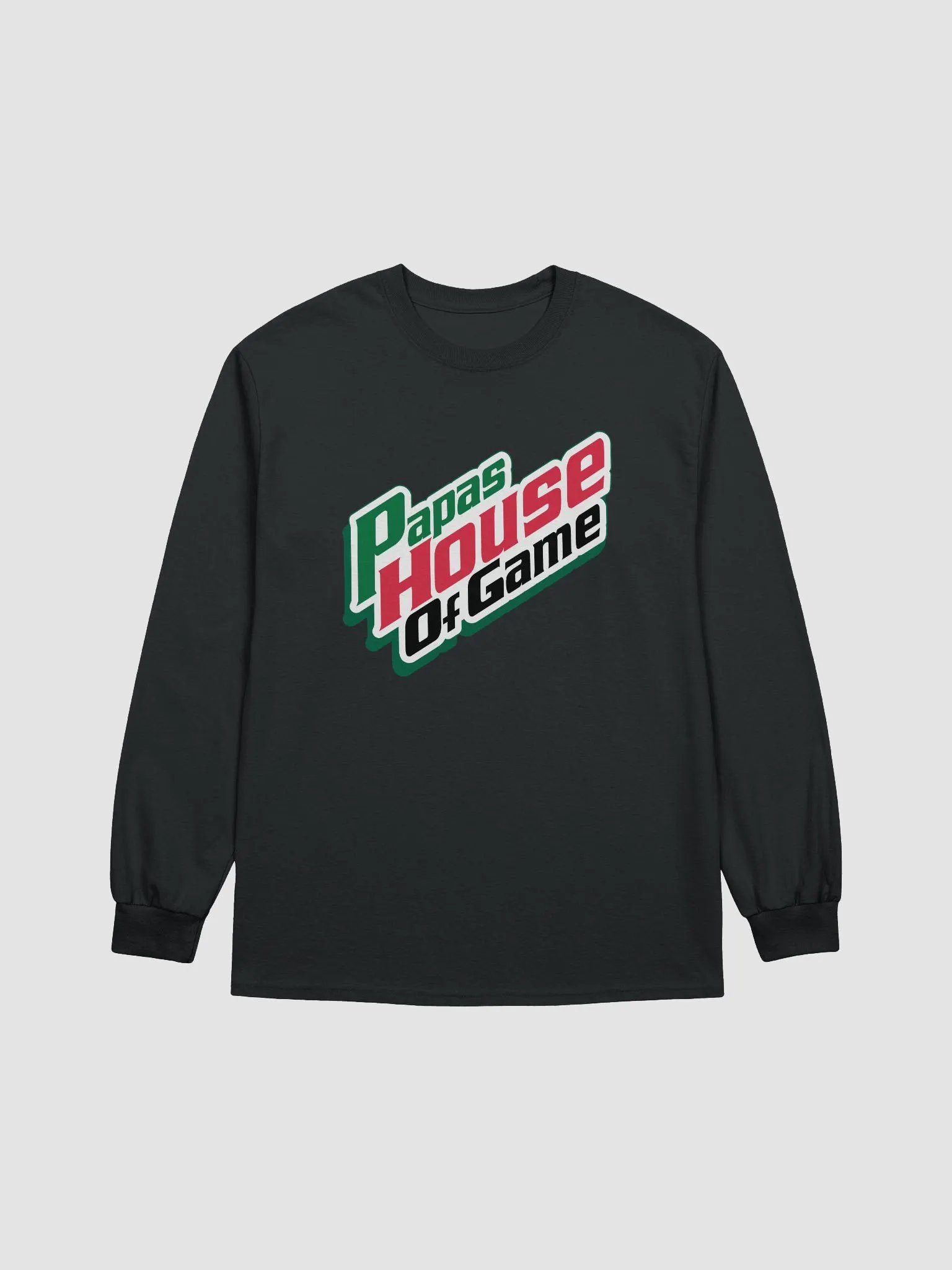 Papas House Of Game Stylized Long Sleeve T-Shirt product image (1)