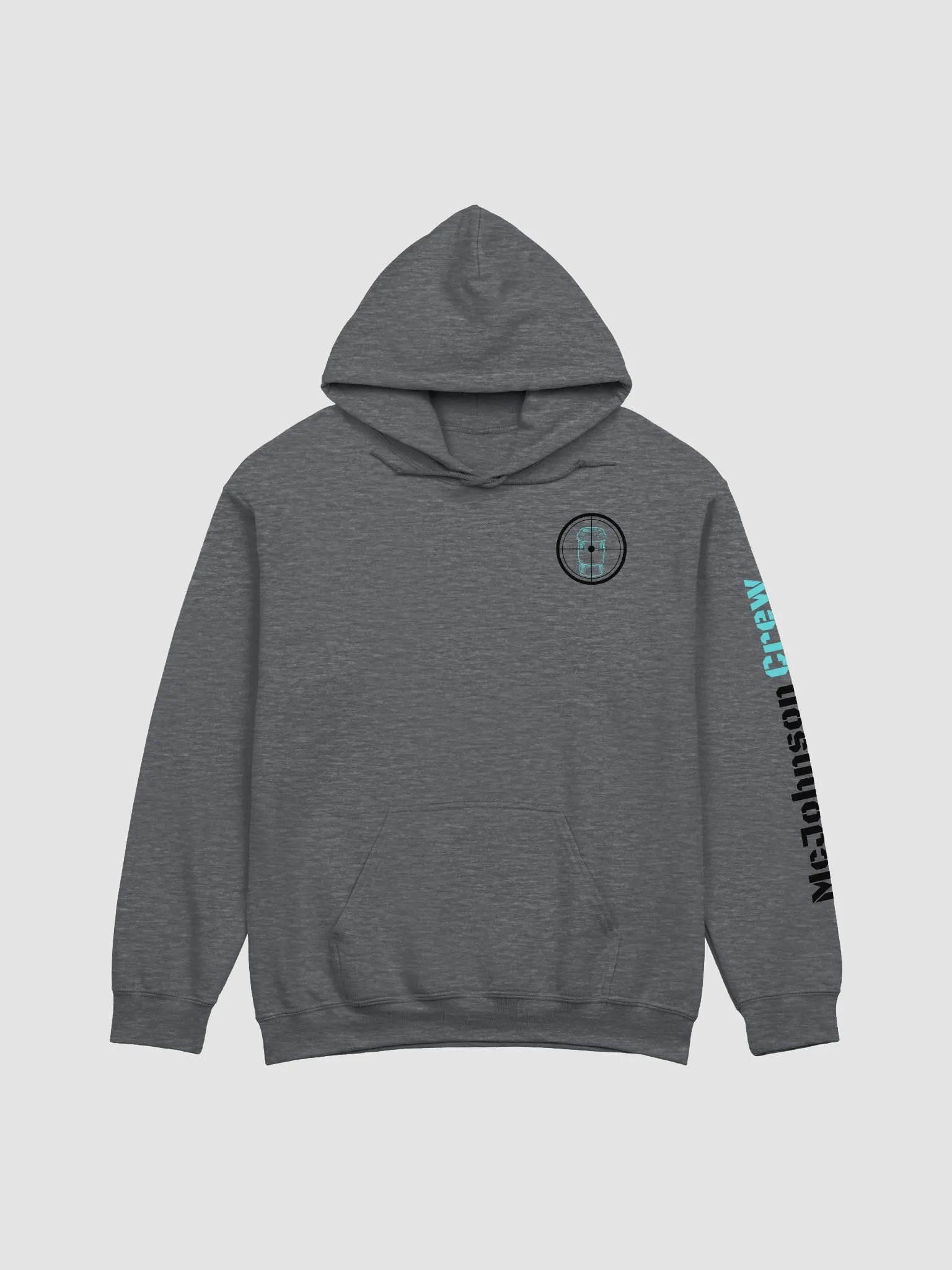 Mrs. McJohnson American Flag Hoodie (Light Colors) product image (2)