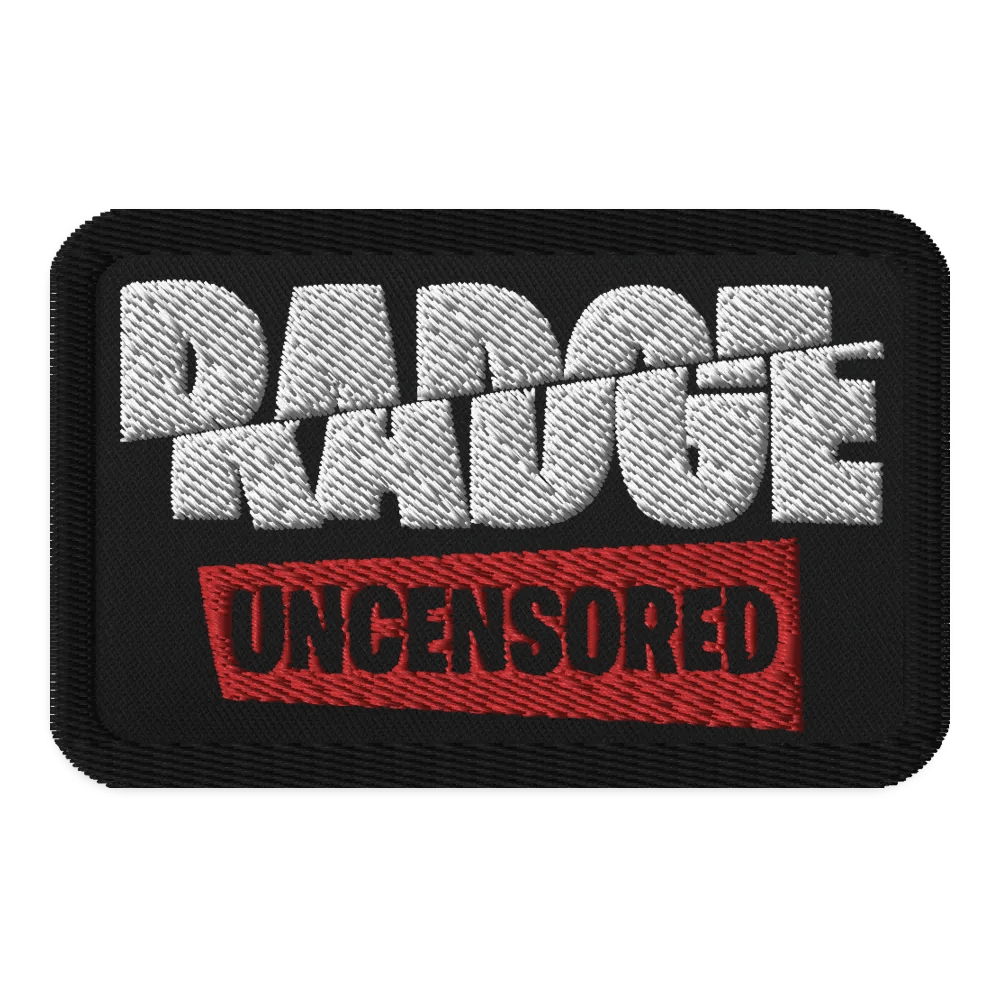 Uncensored Red Stamp Patch product image (1)