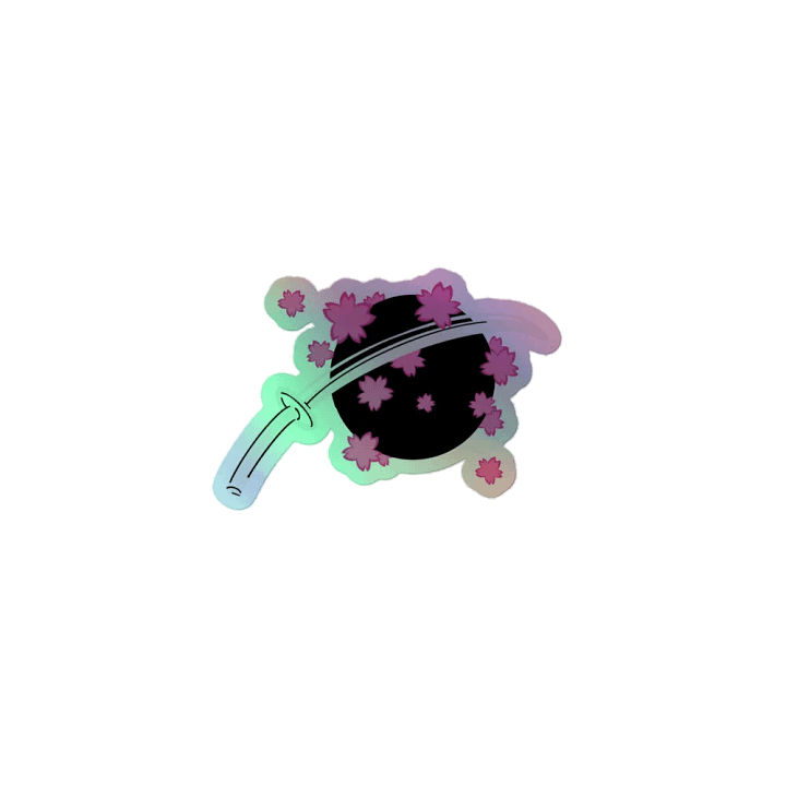 Sakura Sword Holo Sticker product image (1)
