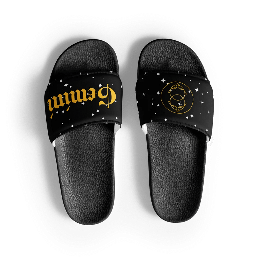 Cosmic Gemini Emblem Men's Slides product image (3)