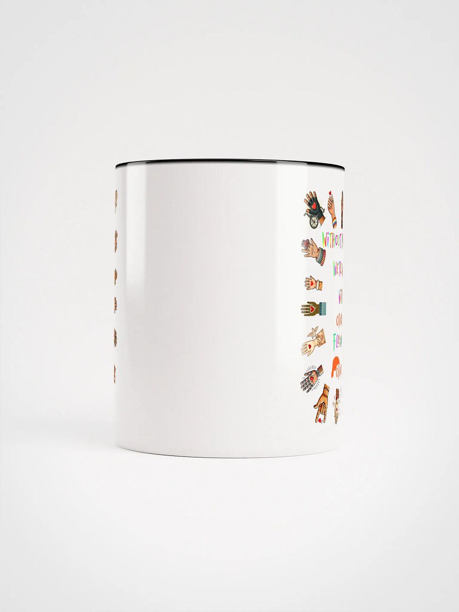 Without Diversity We're Left With Orange F@%#ing Orange Accent Mug product image (9)