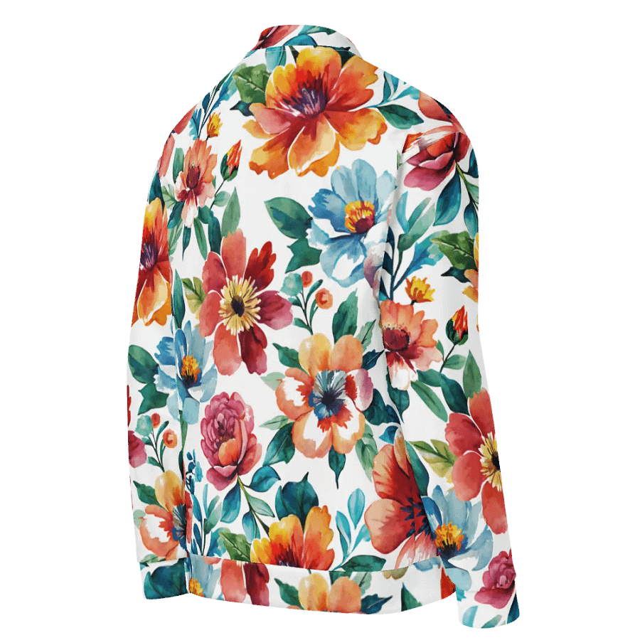 Floral Fusion All-Over Bomber Jacket product image (4)