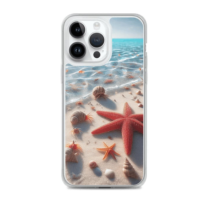 Seaside Serenity iPhone® MagSafe® Clear Case | AI Design beautiful underwater life product image (2)