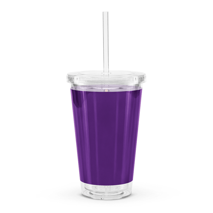 Theology Isn't Just for Boys Double Wall Clear Plastic Tumbler product image (2)