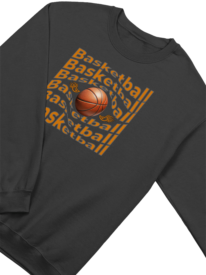Swirl Basketball Energy Crewneck Sweatshirt product image (2)