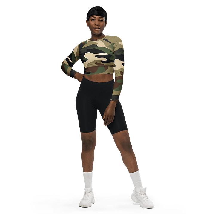 Long Sleeve Crop Top product image (1)