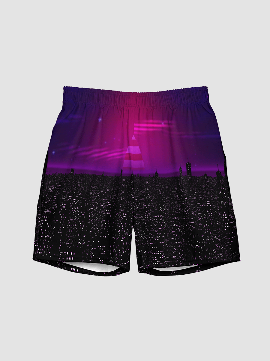 Cybertek™ Cityscape Swim Shorts product image (1)