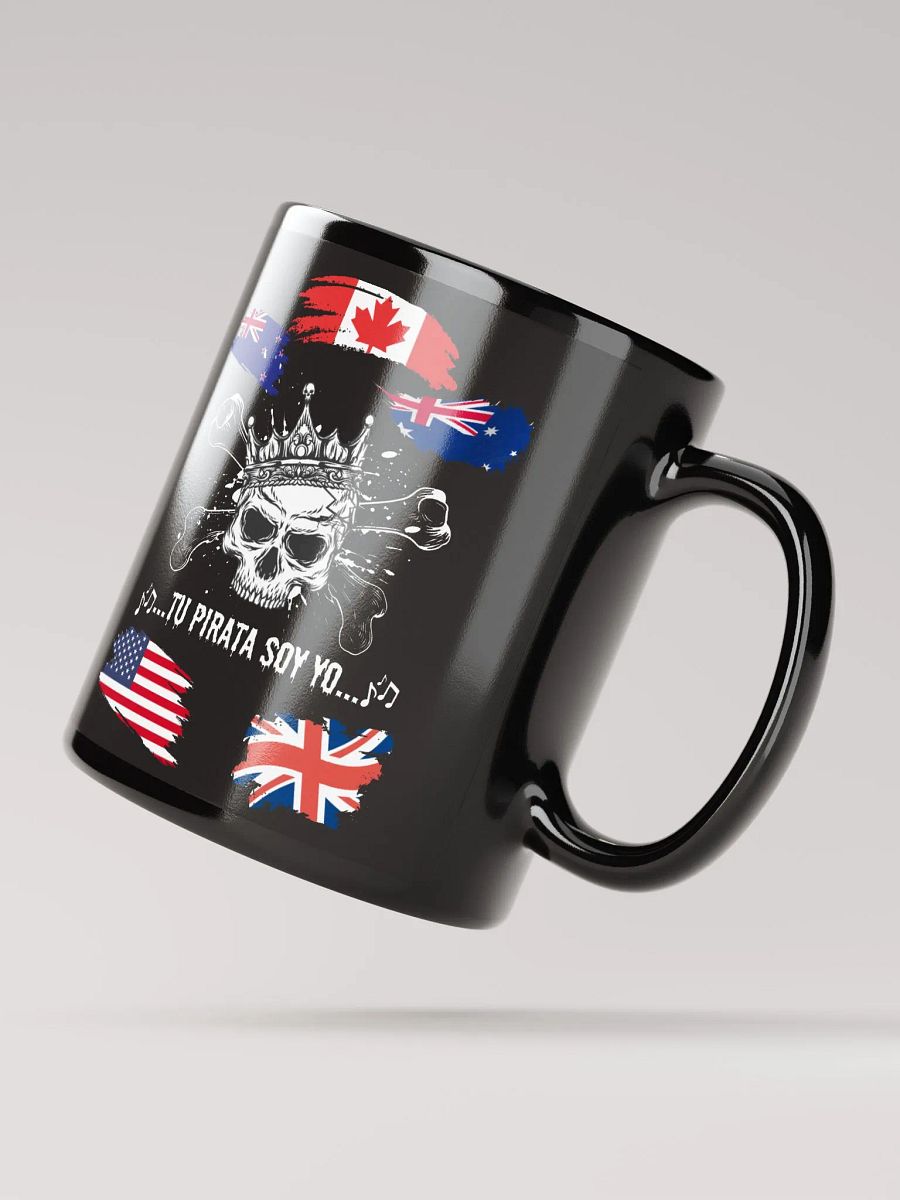 Taza Negra - Tu Pirata Soy Yo product image (3)