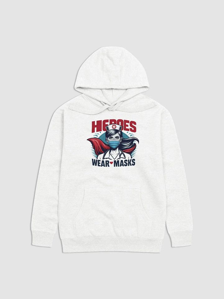 Heroes Wear Masks Illustrated Hoodie product image (1)
