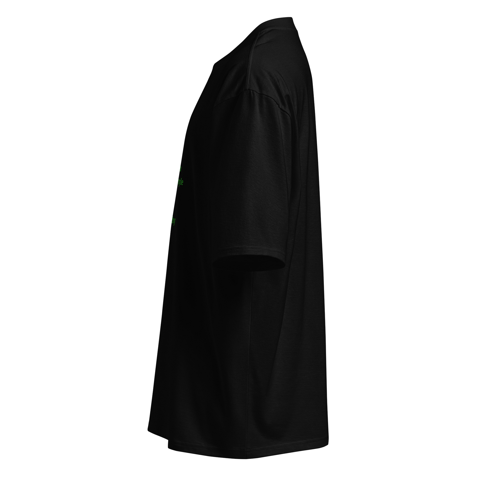 Healthy Wealthy Veggie Vibes Oversized Tee product image (2)