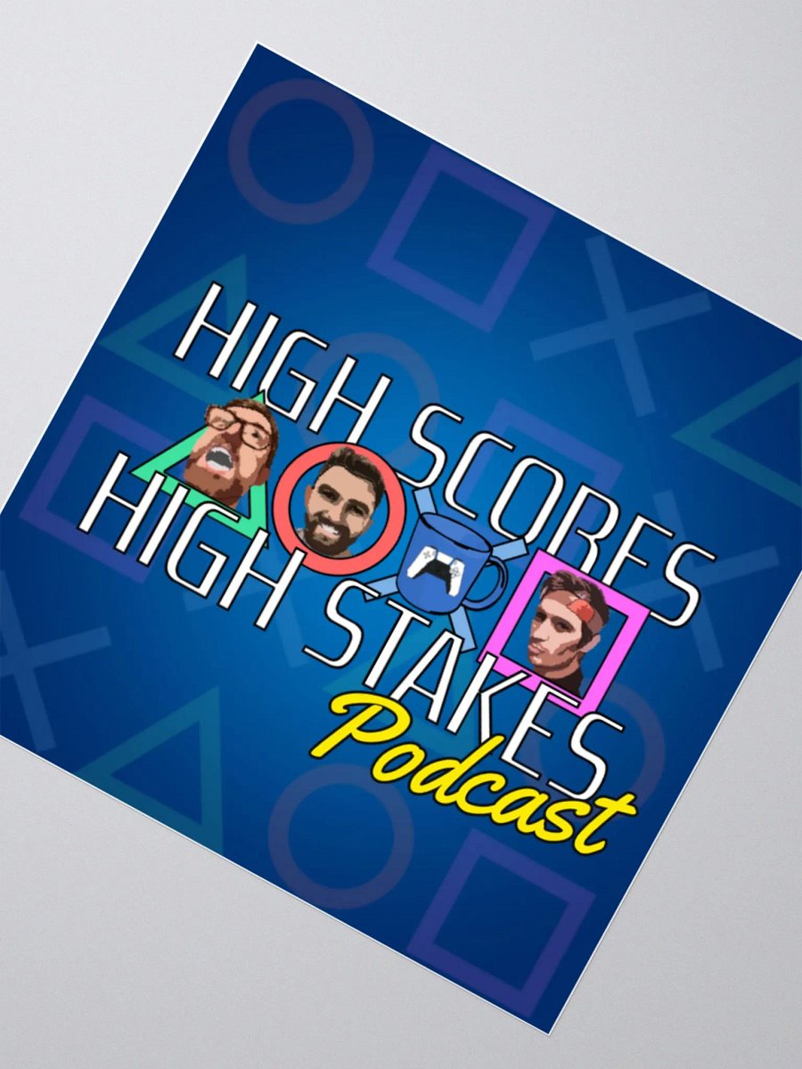 High Scores High Stakes Stickers product image (4)