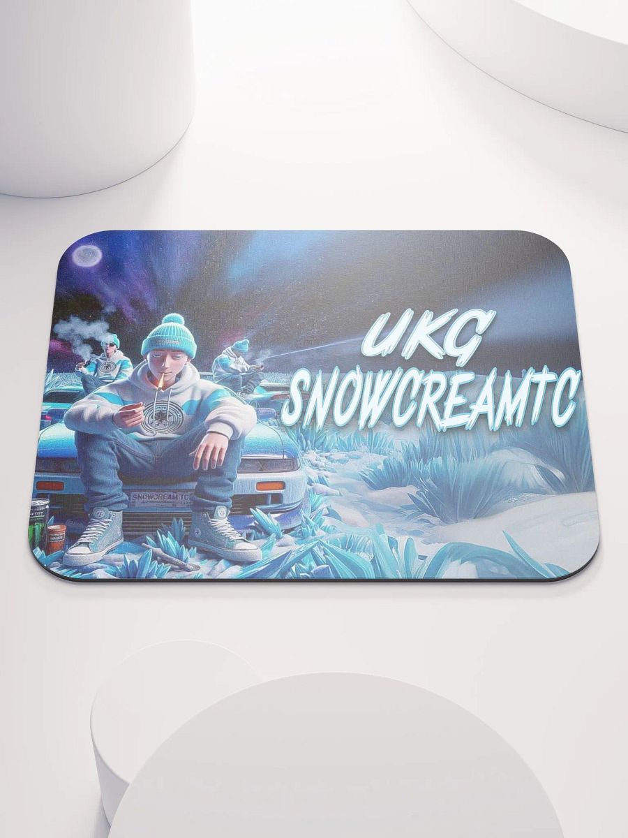 Snowy Mouse Pad (Small) product image (1)