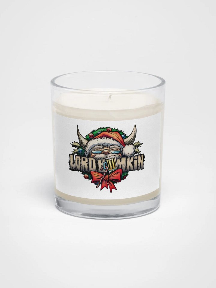 x-mas logo candle product image (1)