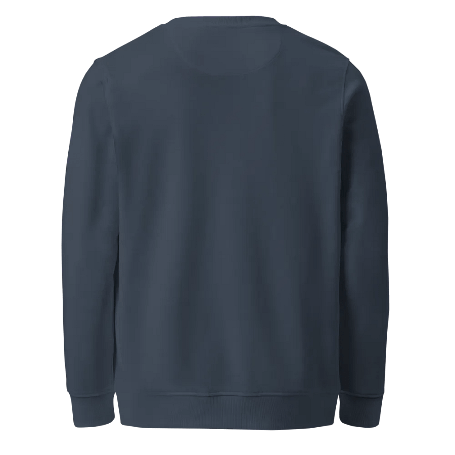ASMR Embroidery Sweatshirt Blue product image (2)
