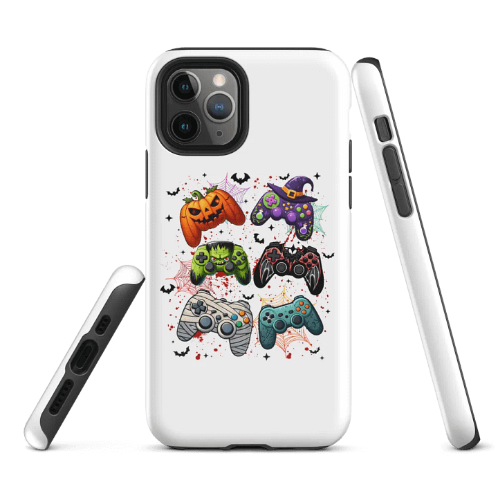 Spooky Halloween Game Controllers Tough Case for iPhone® product image (2)