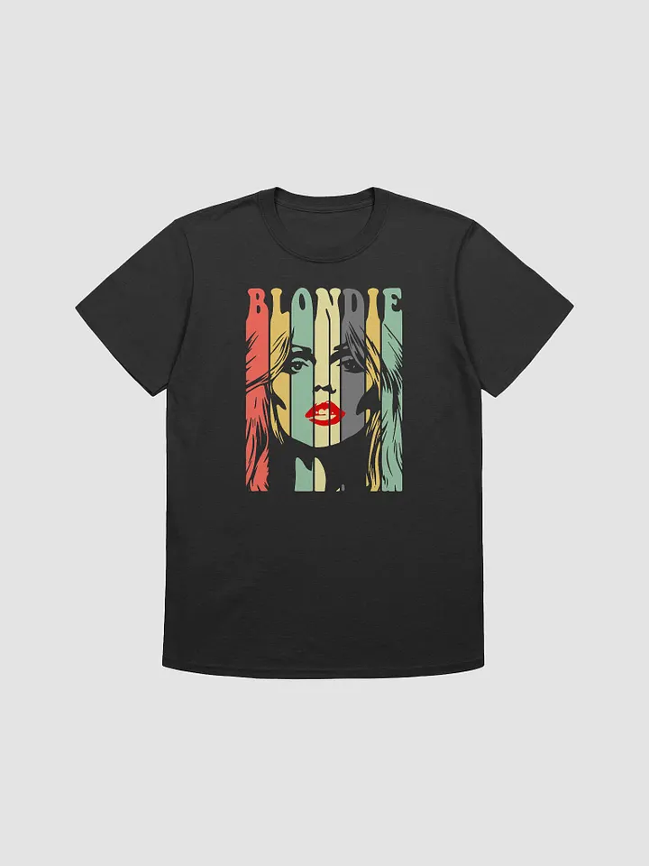 Pop Art Striped Face Unisex T-Shirt product image (1)