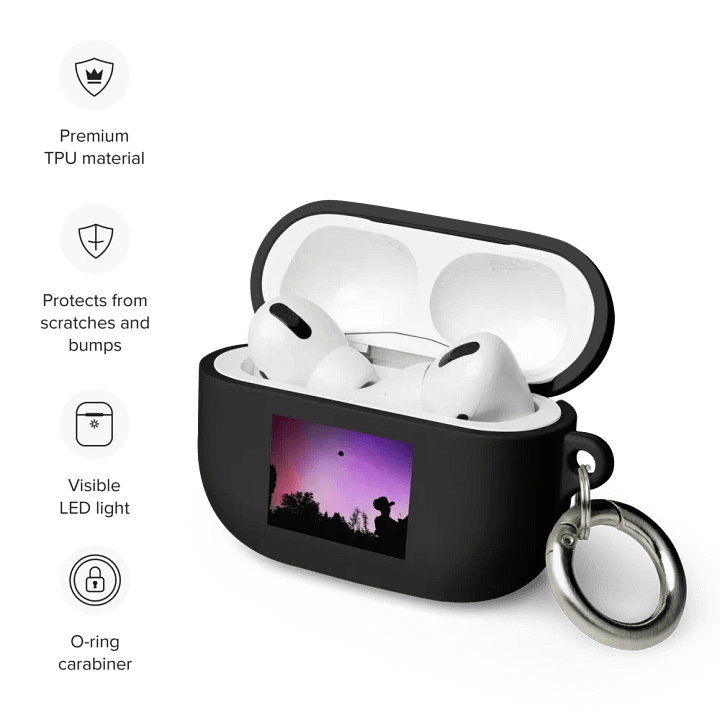Northern Lights Airpod Case product image (2)