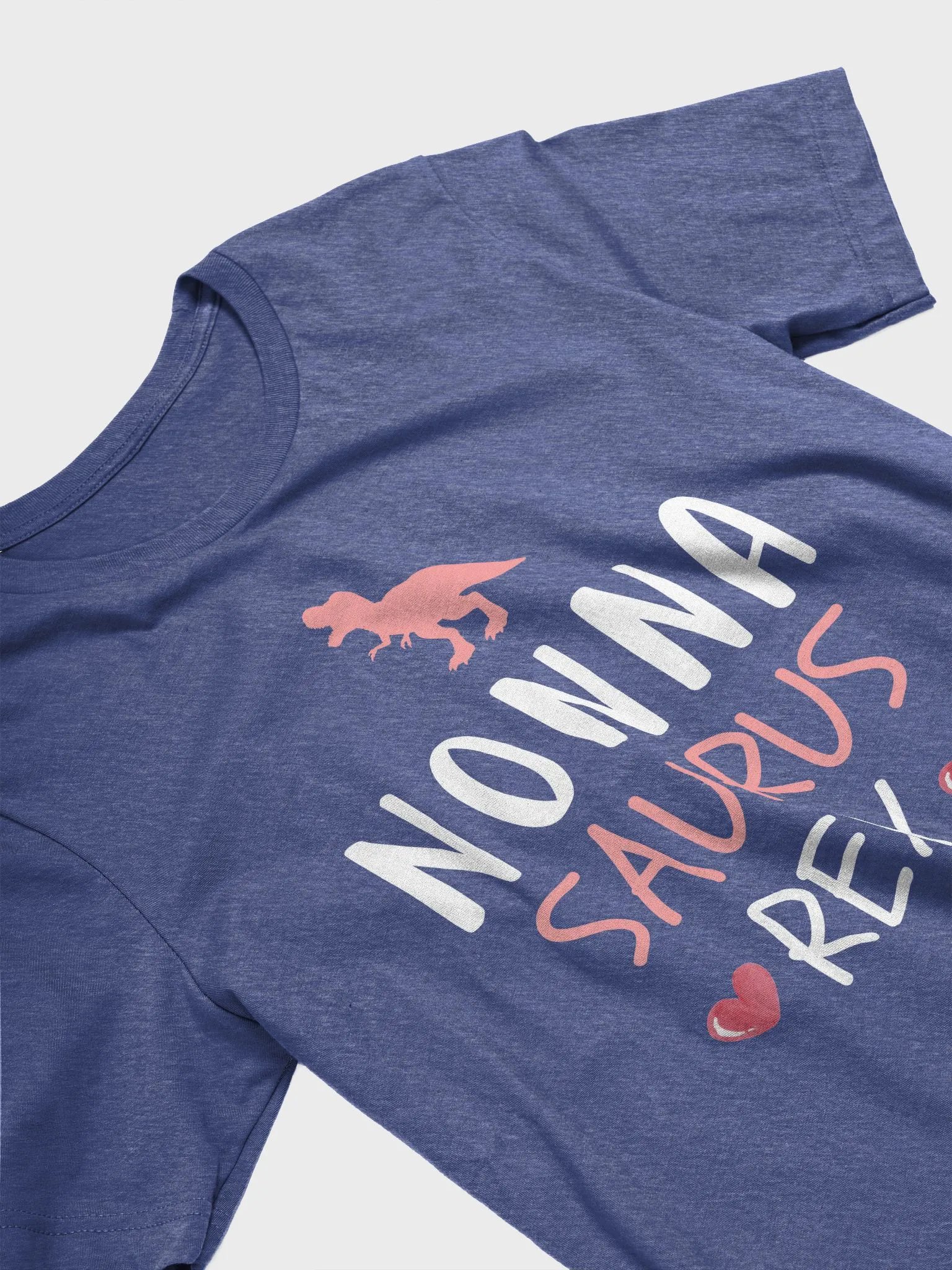 Nonnasaurus Rex Cute Nonna Dinosaur - Unisex T-shirt Bella Canvas 3001 product image (12)