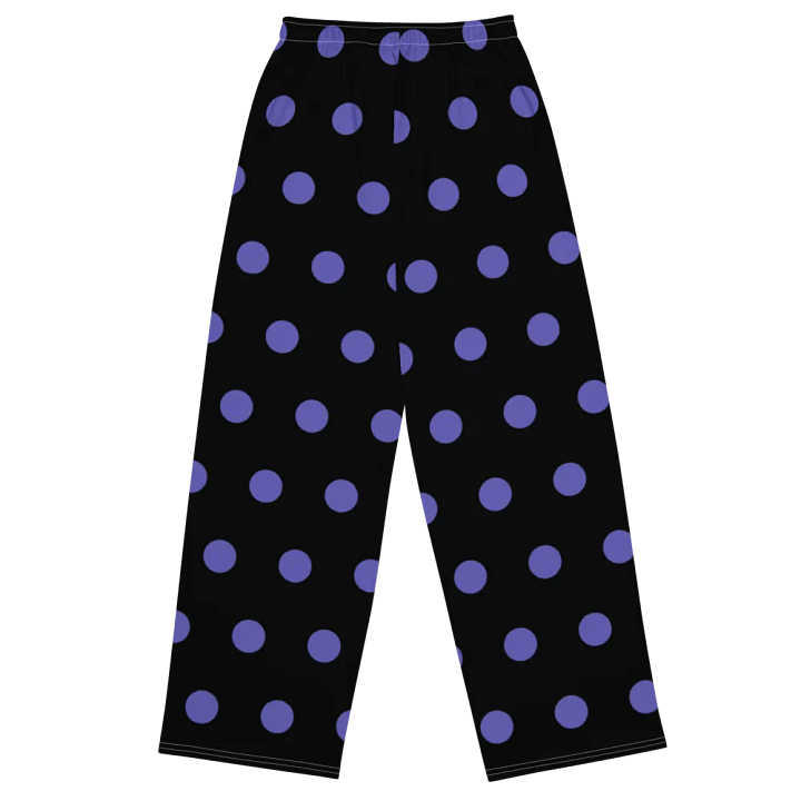 Polka Dot Pants Black and Purple product image (1)