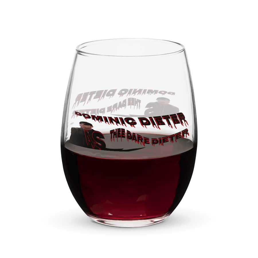 Dominic Dieter As Thee Dare Dieter 00 - Stemless Wine Glass product image (8)
