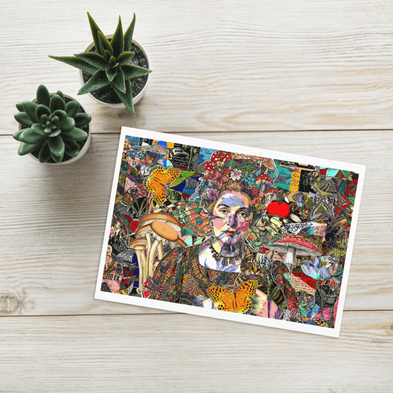 Lady with Cat by Edward Martin Card product image (2)