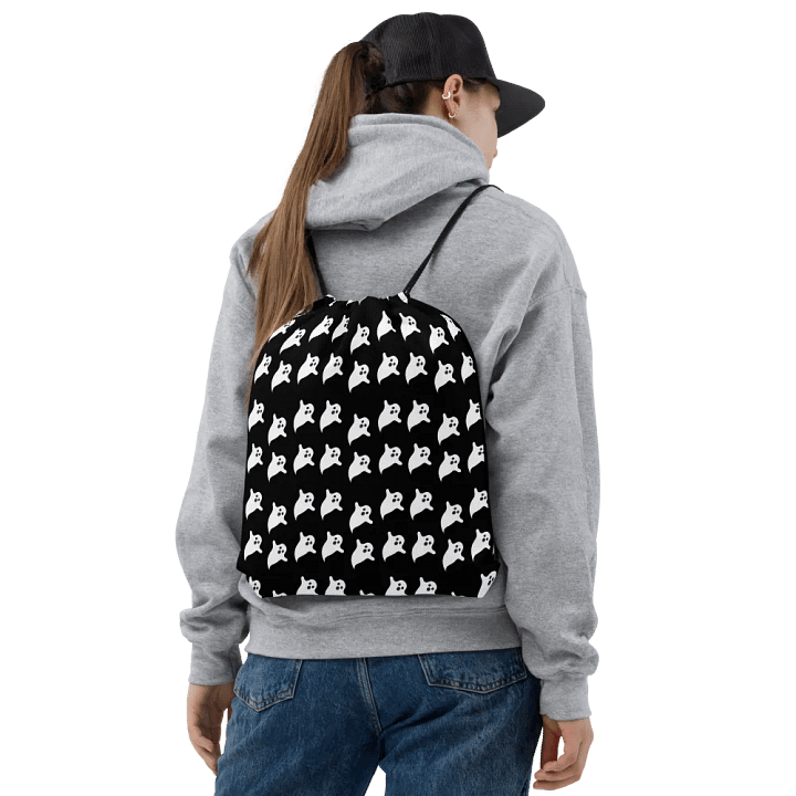 Ghostly Encounter Drawstring Bag product image (1)