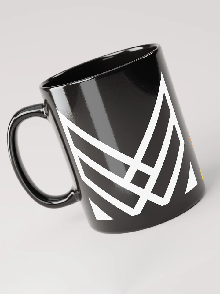 Black Glossy Mug - Logo Fine product image (2)