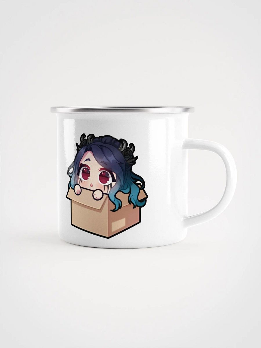 Lily Cyren "In a Box" + Logo - Enamel Mug (12oz / 355ml) product image (1)