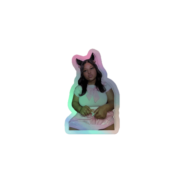 CatBabe - Holographic Sticker product image (1)