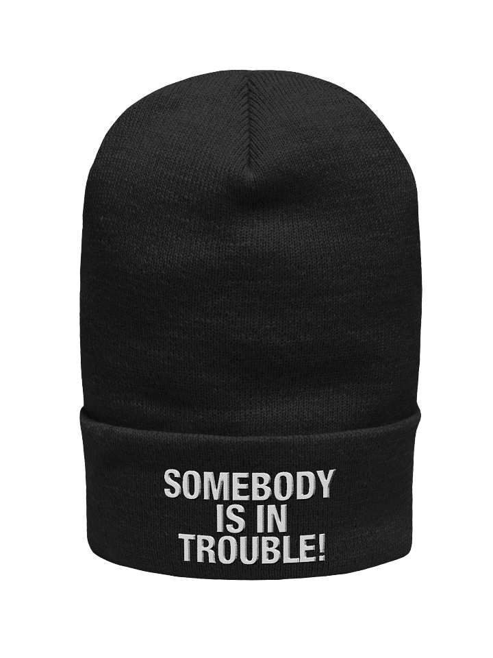 Trouble Alert Cuffed Beanie product image (5)