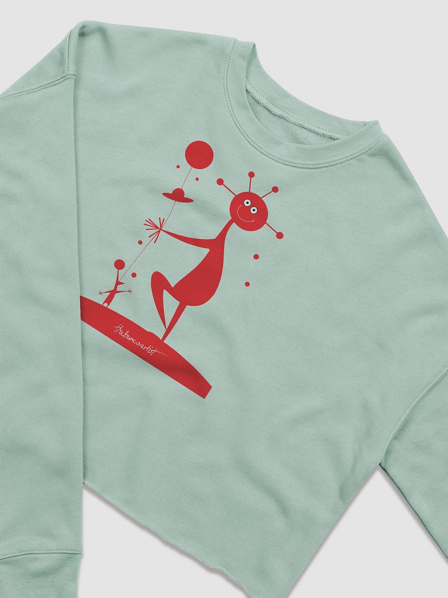 Bella+Canvas Women's Fleece Crop Sweatshirt product image (17)
