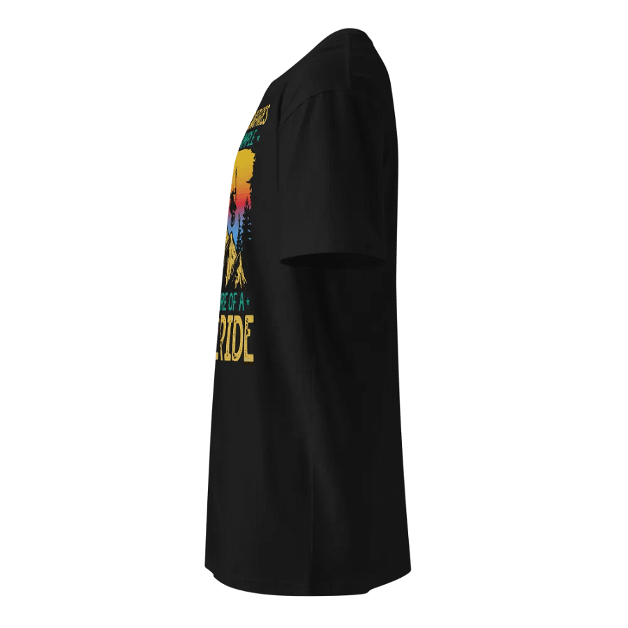 Simple Pleasure of a Bike Ride - Mountain Biking Unisex Premium T-Shirt product image (3)