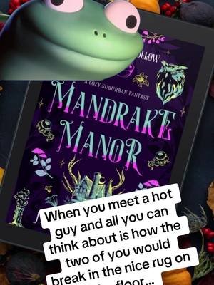It will never be a seggs rug. Mandrake Manor available on the TikTok shop, Kindle, Kindle unlimited, audible. Mandrake Manor is a cozy queer fantasy about three friends who inherit a house and become the neighborhood witches and defend the neighborhood against an evil HOA. It’s cute. It’s cozy. It’s queer it’s a little unhinged and it’s a lot like charmed meets desperate housewives. #queerbook #mmromance #cozyfantasy #queerromance #booktok #queerbooktok #bookish 