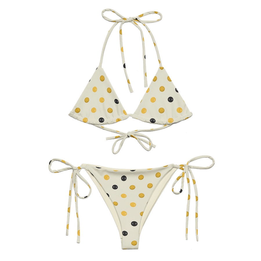 Lemon Poppyseed Crème String Bikini product image (1)