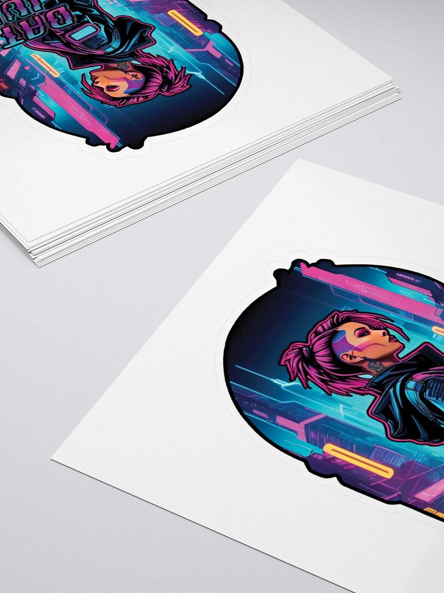 Neon Data Junkie Sticker Set product image (12)