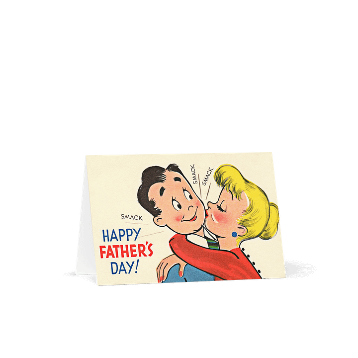 Vintage 1950s Father's Day Card product image (1)