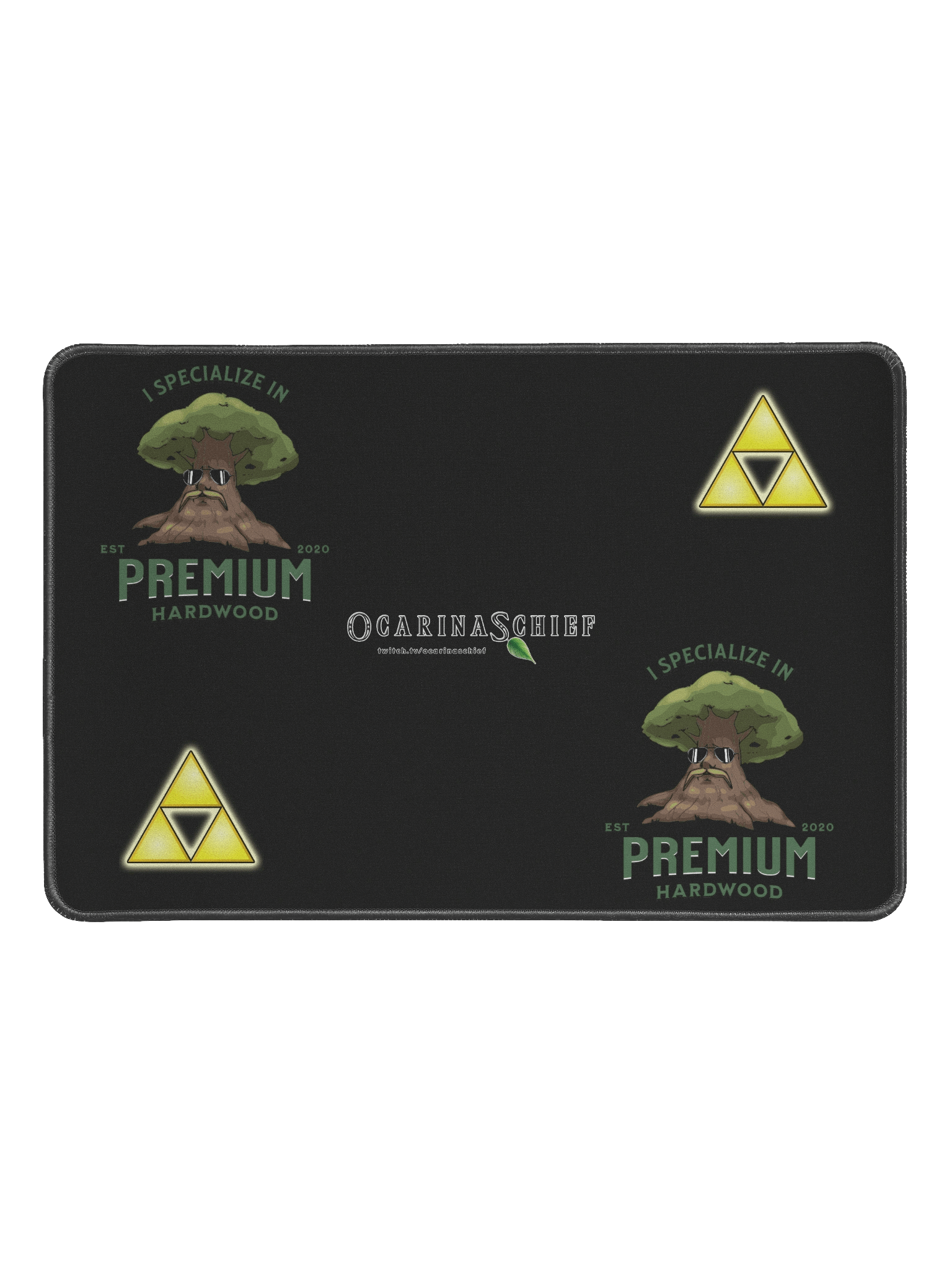 Premium Hardwood Desk Mat 12" x 18" product image (1)