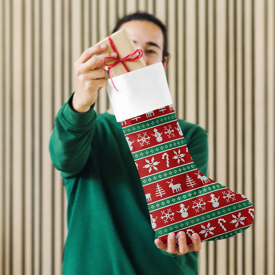Christmas Gift Hanging Socks new pattern product image (10)
