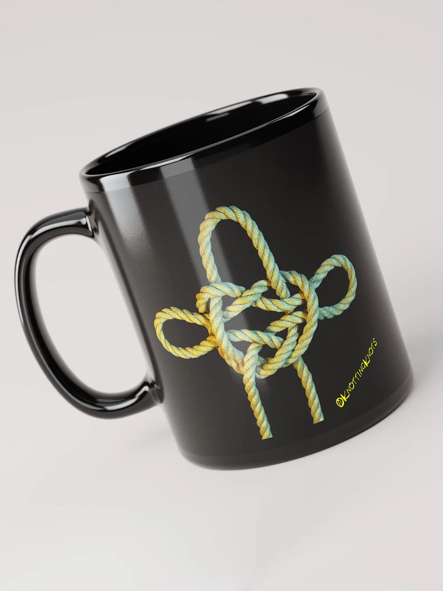 Masthead Knot or Jury Mast Knot Mug (Black) product image (3)