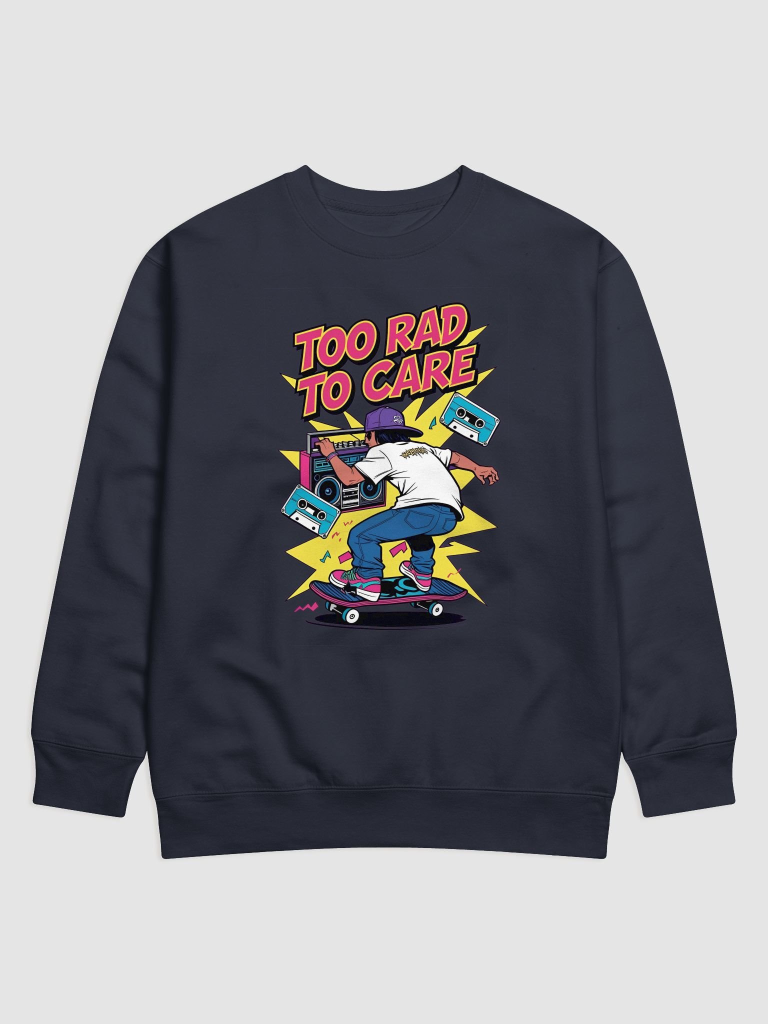 "TOORAD TO CARE Tee - Bold & Unapologetic Streetwear" product image (1)