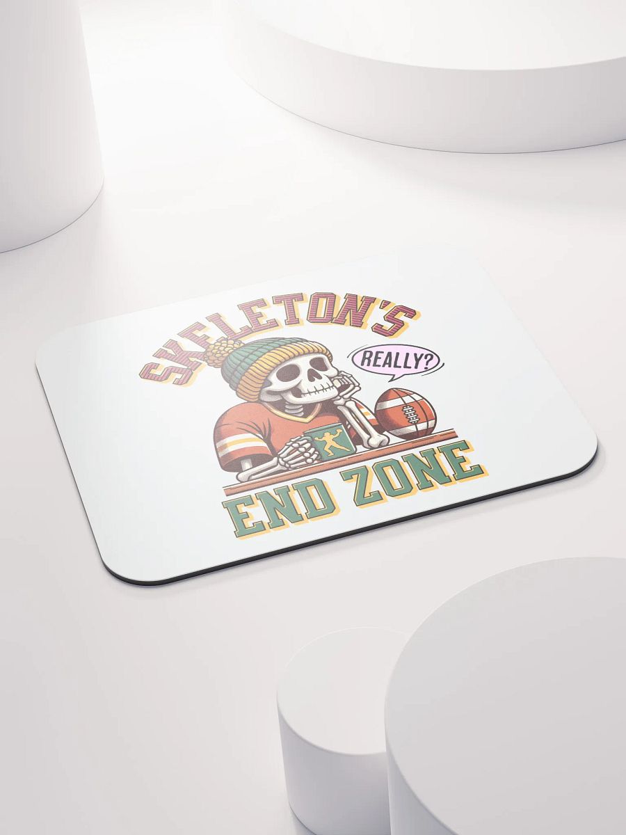 Skeletons End Zone Football Mouse Pad product image (4)