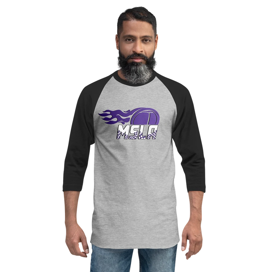 MSLA Purple Jersey Raglan Tee product image (26)