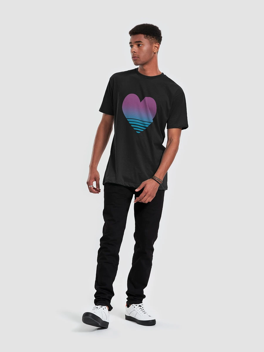Vaporwave Heart Supersoft T-Shirt product image (25)